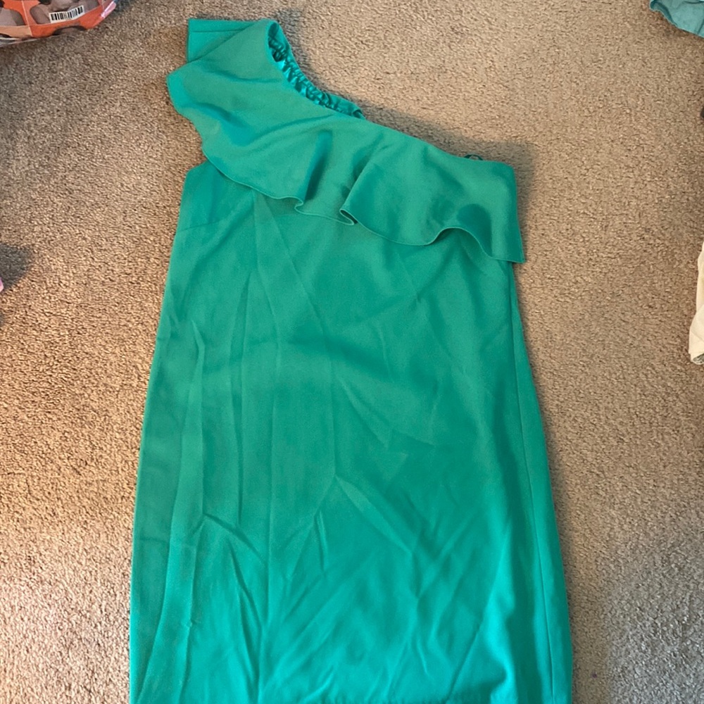One shoulder dress